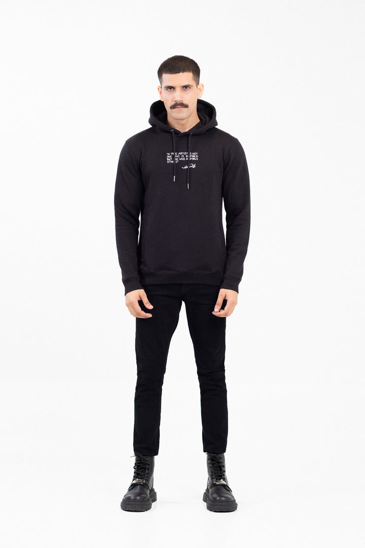 Embroidered Pullover Hoodie