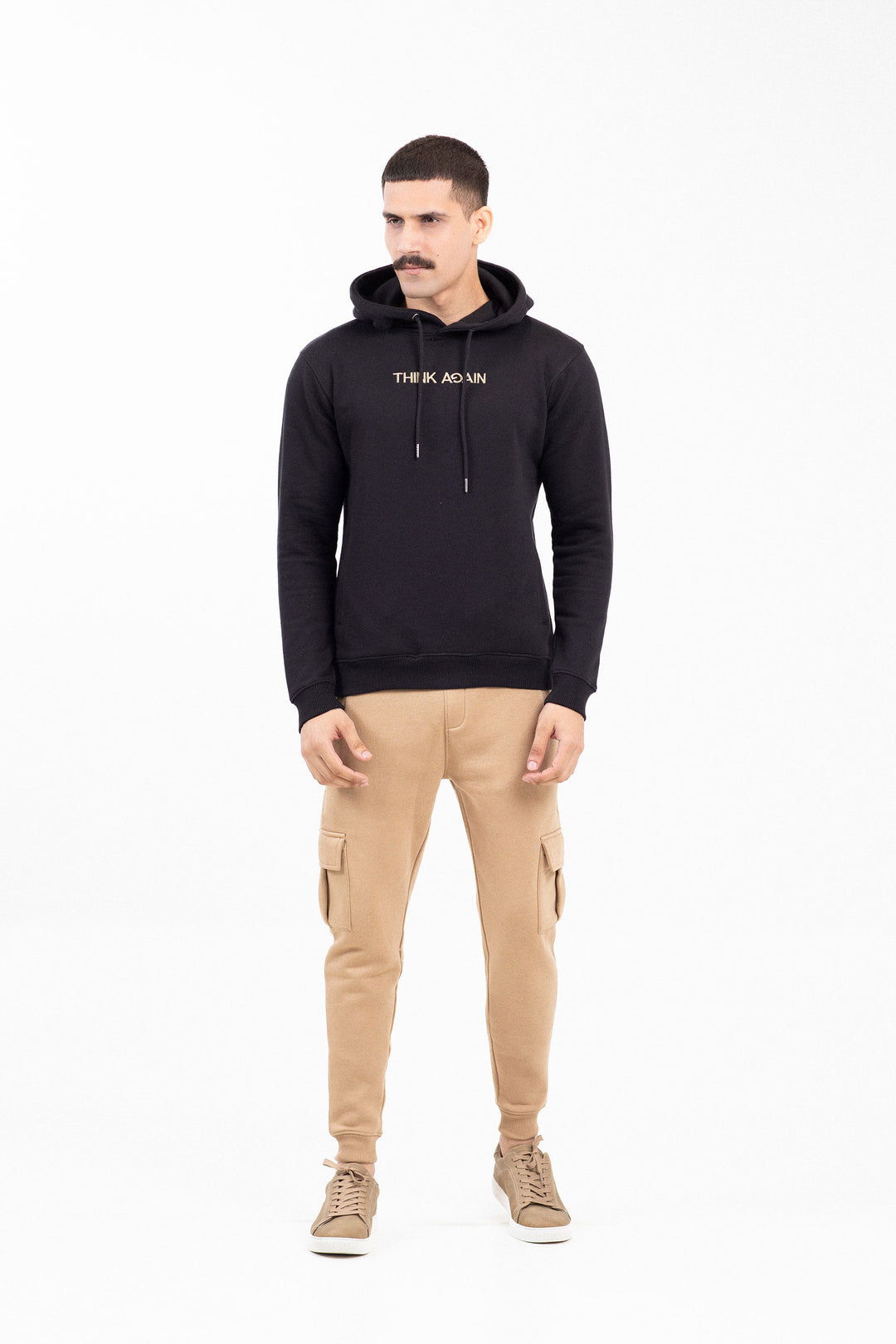 Embroidered Pullover Hoodie