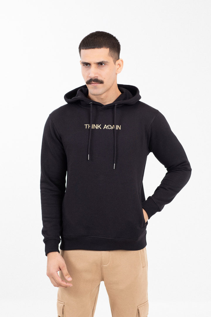 Embroidered Pullover Hoodie