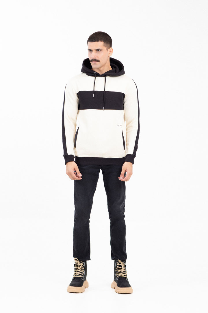 Panel Pullover Hoodie