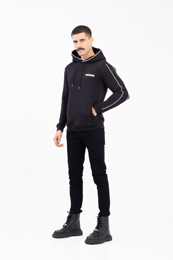 Piping Pullover Hoodie