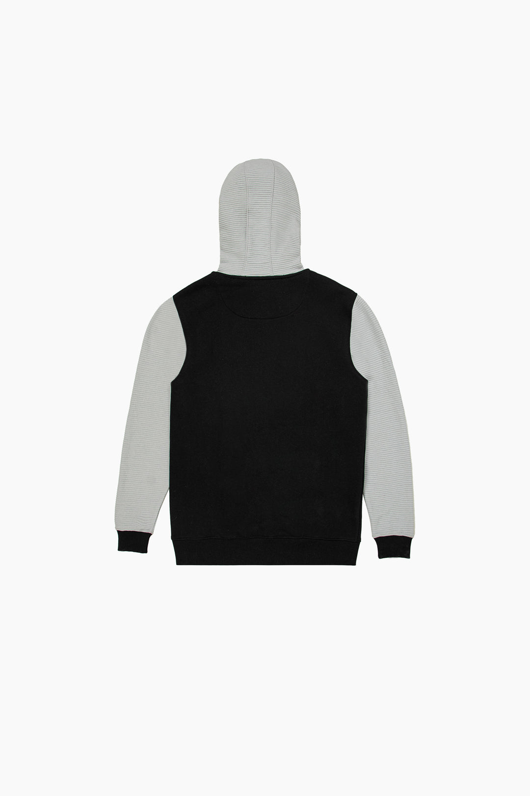 Panel Zipper Hoodie