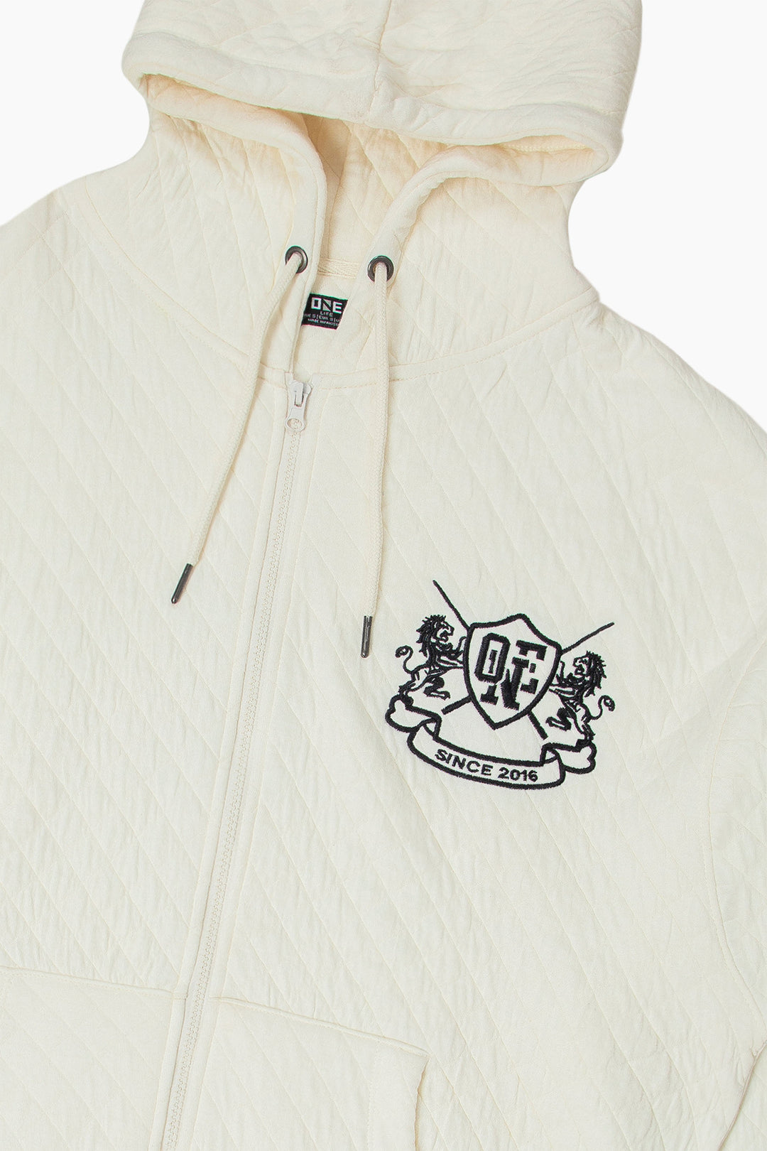 Drop Shoulder Zipper