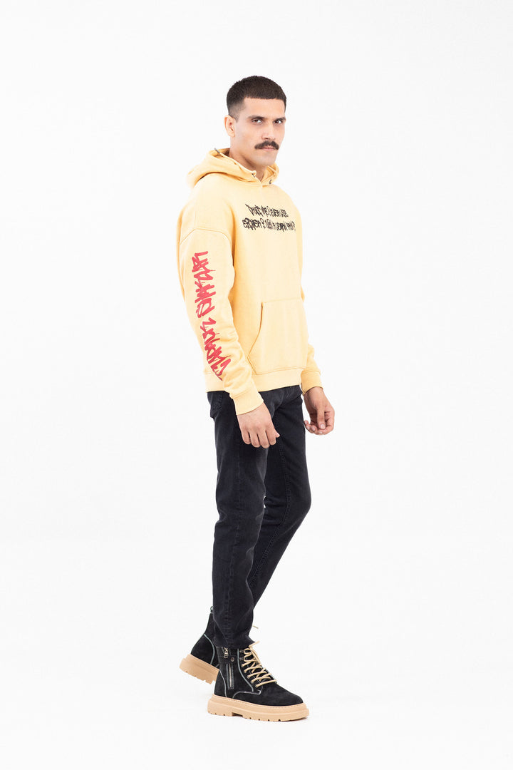 Drop Shuolder Baggy Hoodie