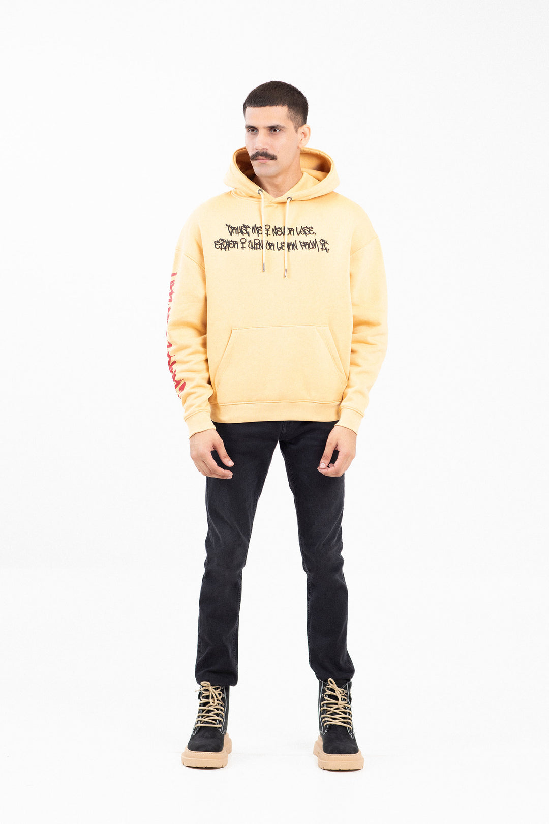 Drop Shuolder Baggy Hoodie