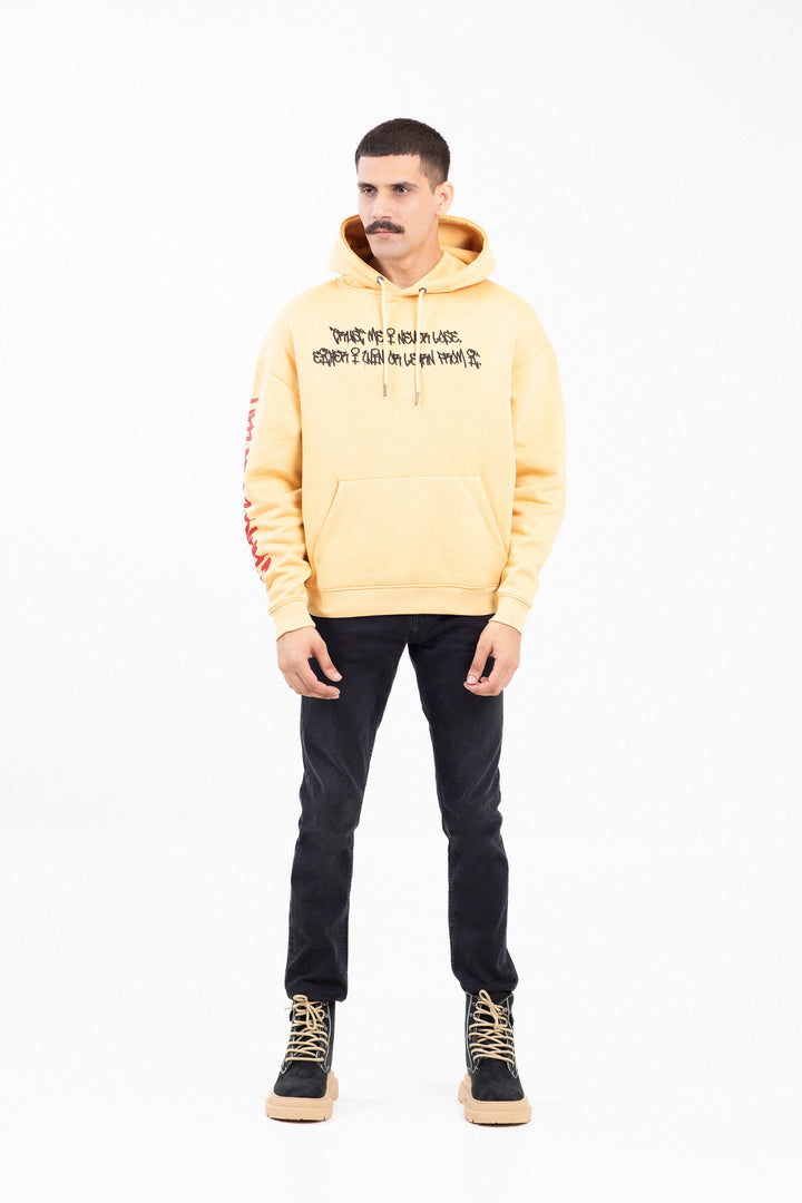 Drop Shuolder Baggy Hoodie