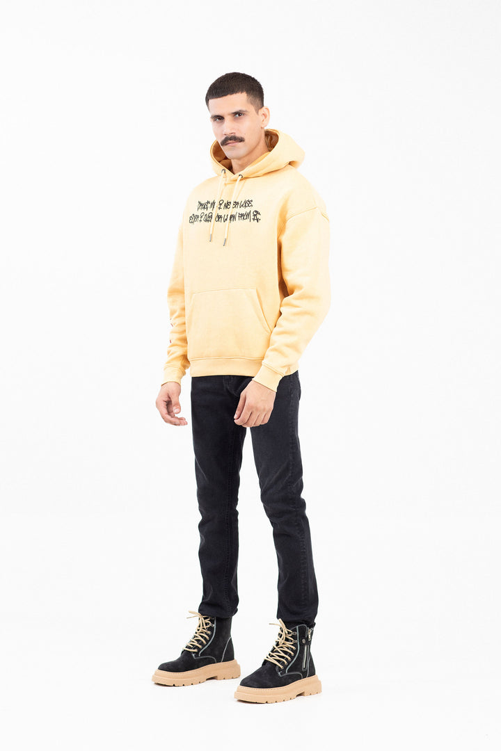Drop Shuolder Baggy Hoodie
