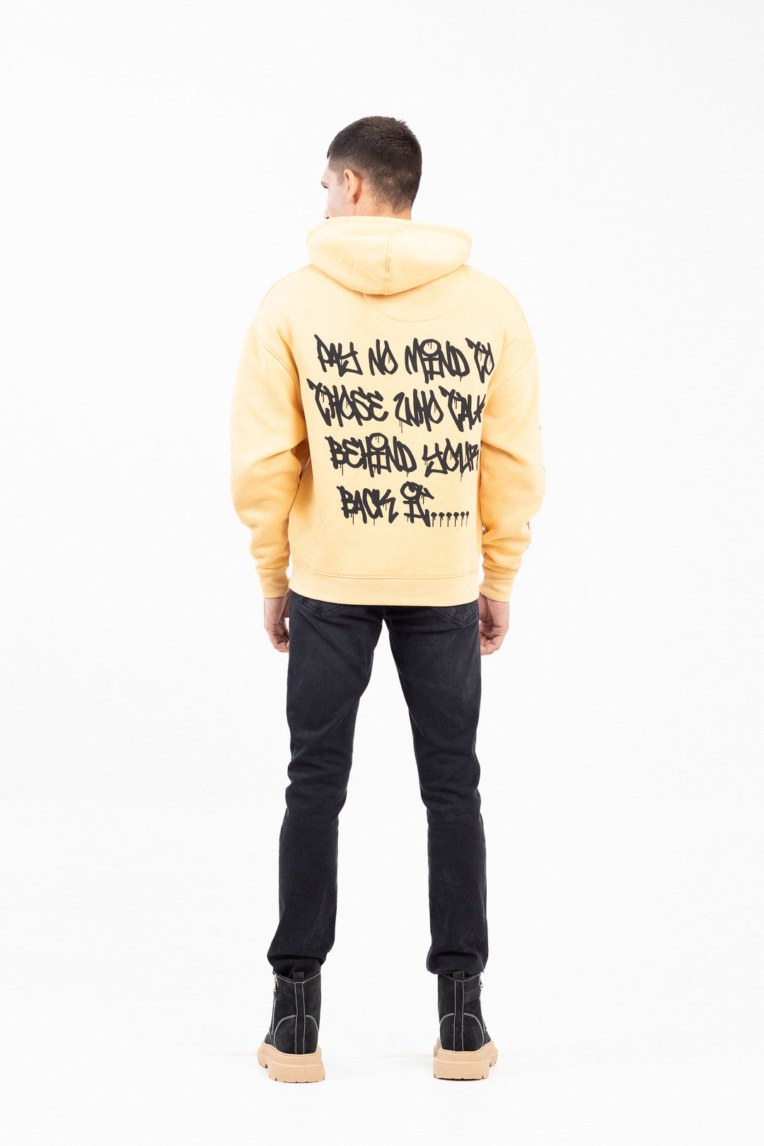 Drop Shuolder Baggy Hoodie