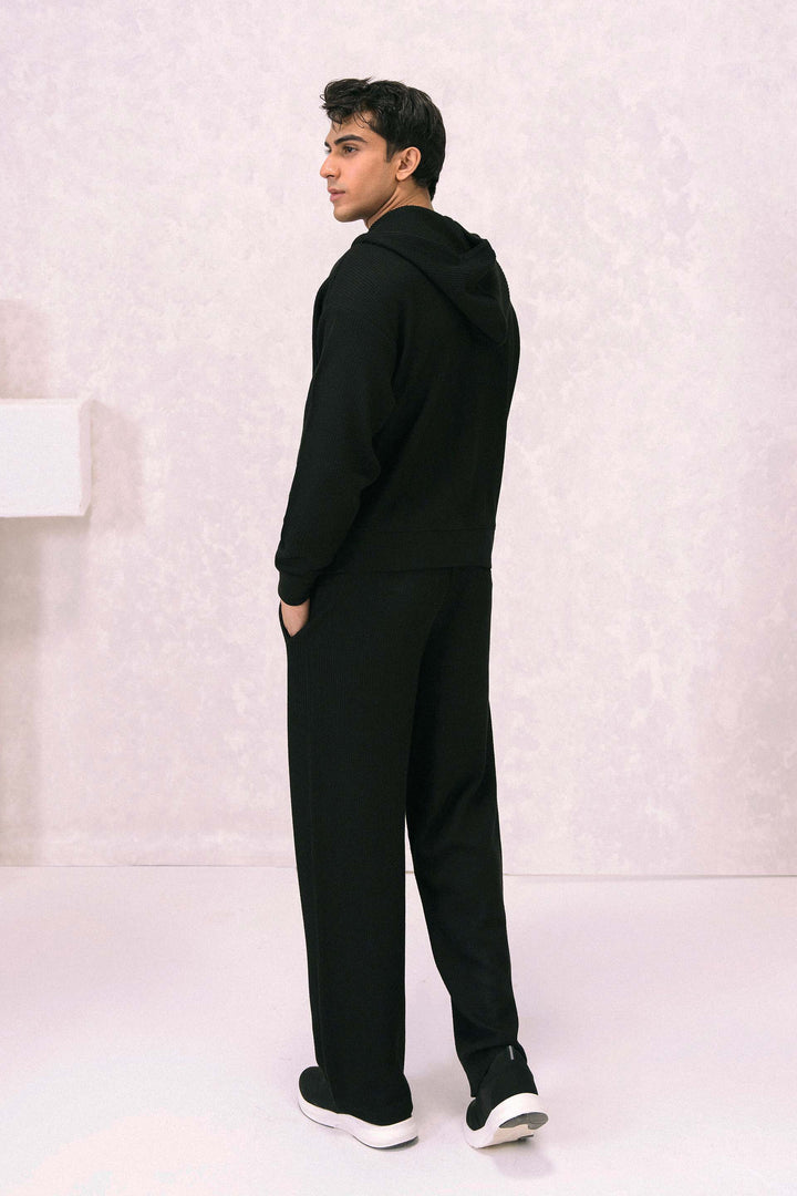 Corded Interlock Hoodie