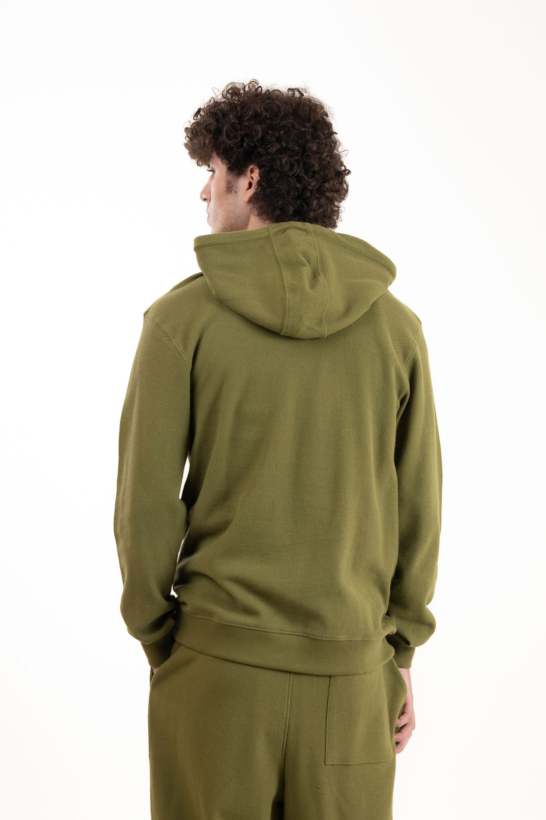 Relax Textured Hoodie