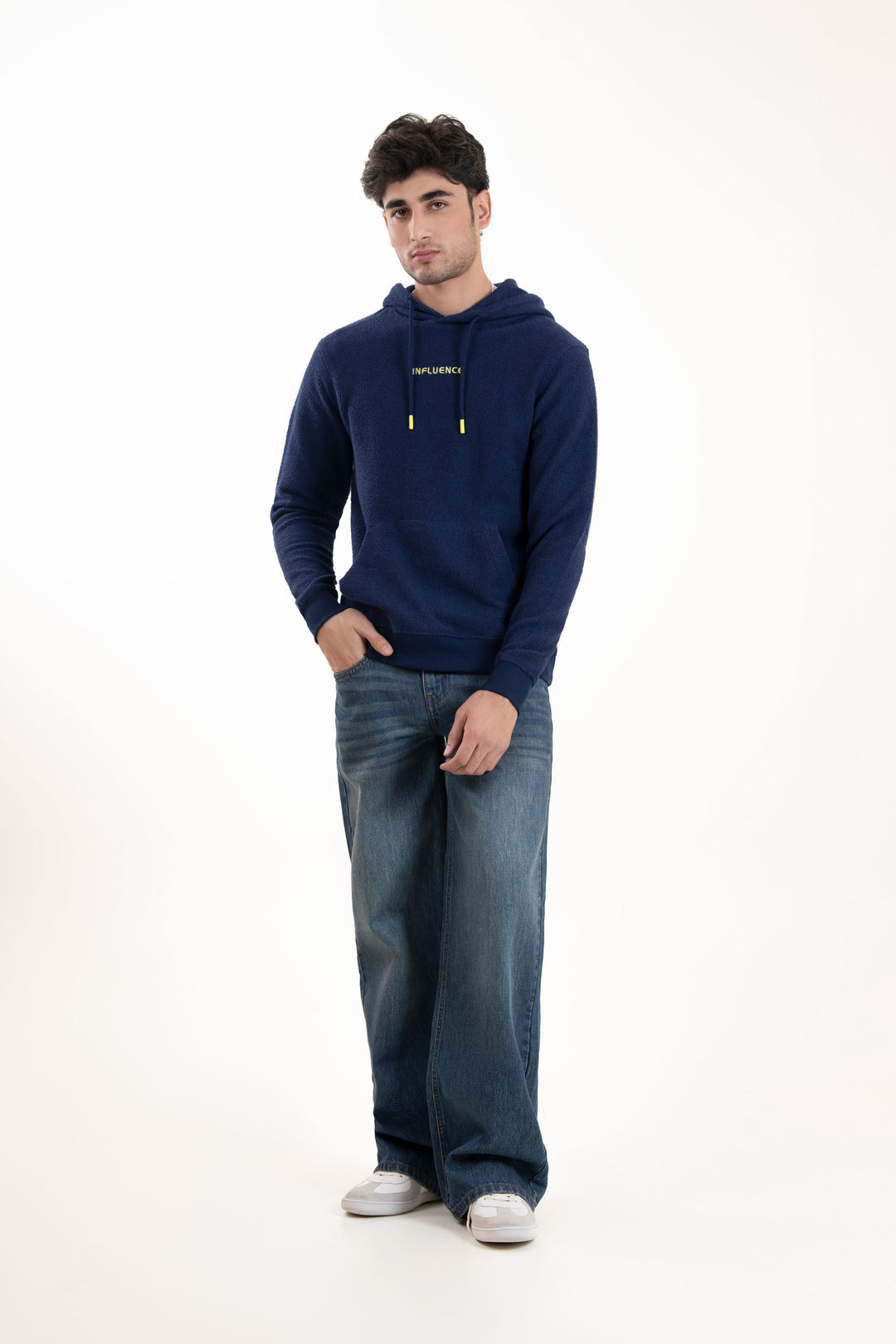 Regular Embroidered Hoodie