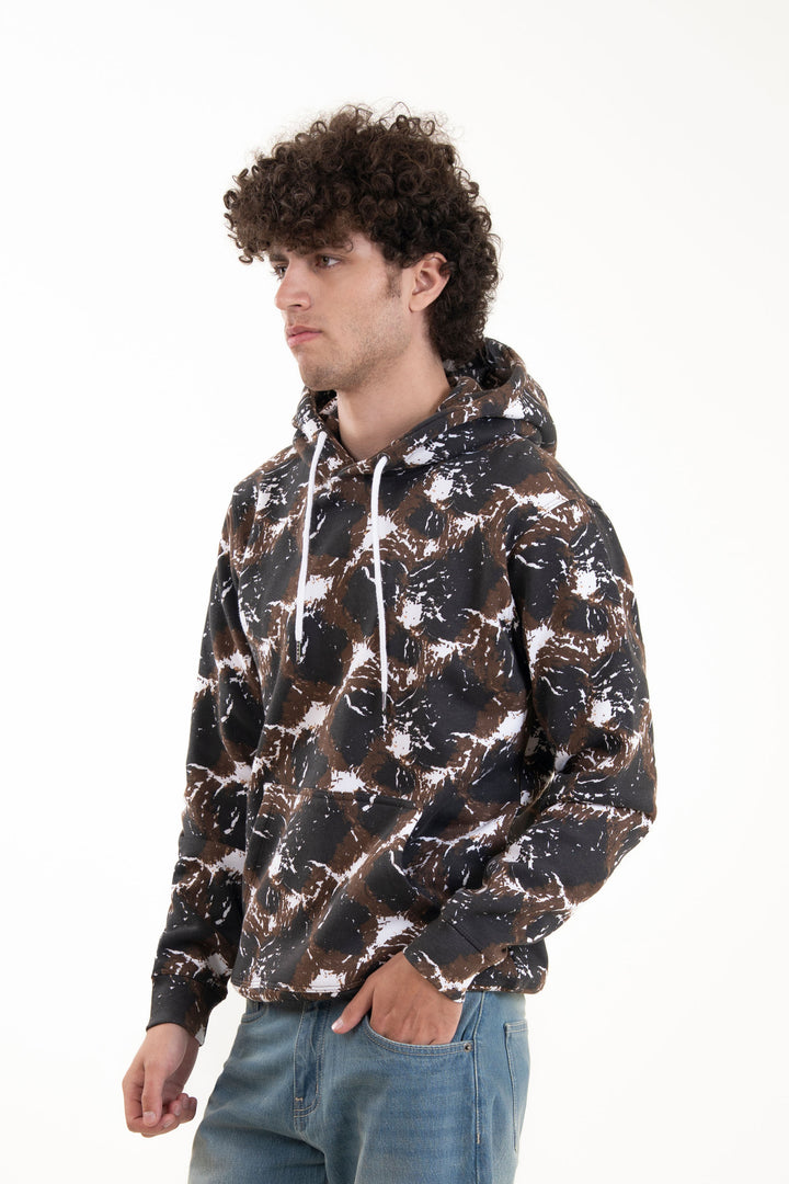 Regular Printed Hoodie