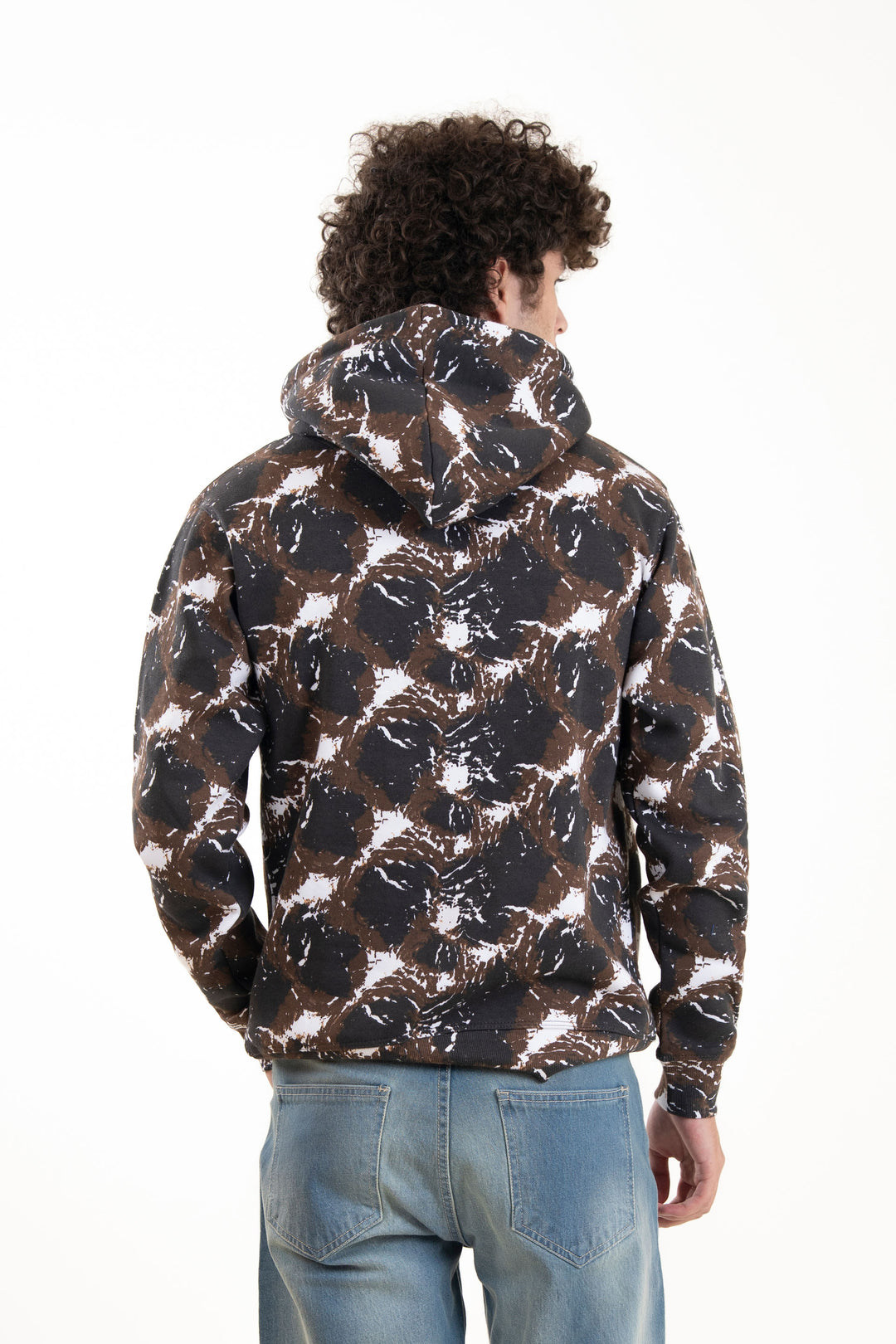 Regular Printed Hoodie