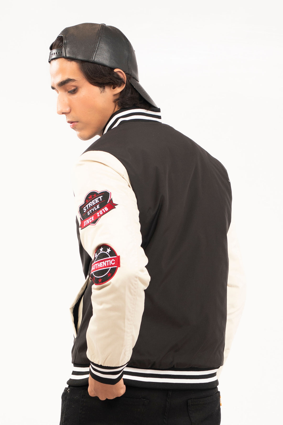 Applique Varsity Jacket