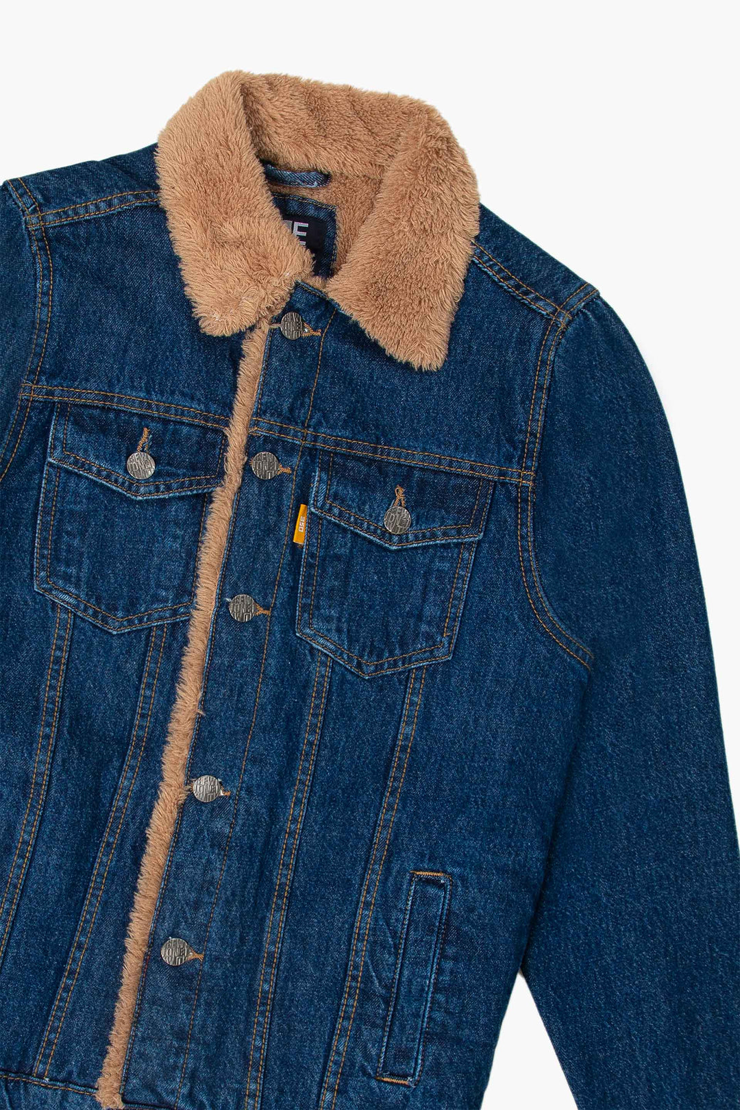 Denim Sherpa Jacket