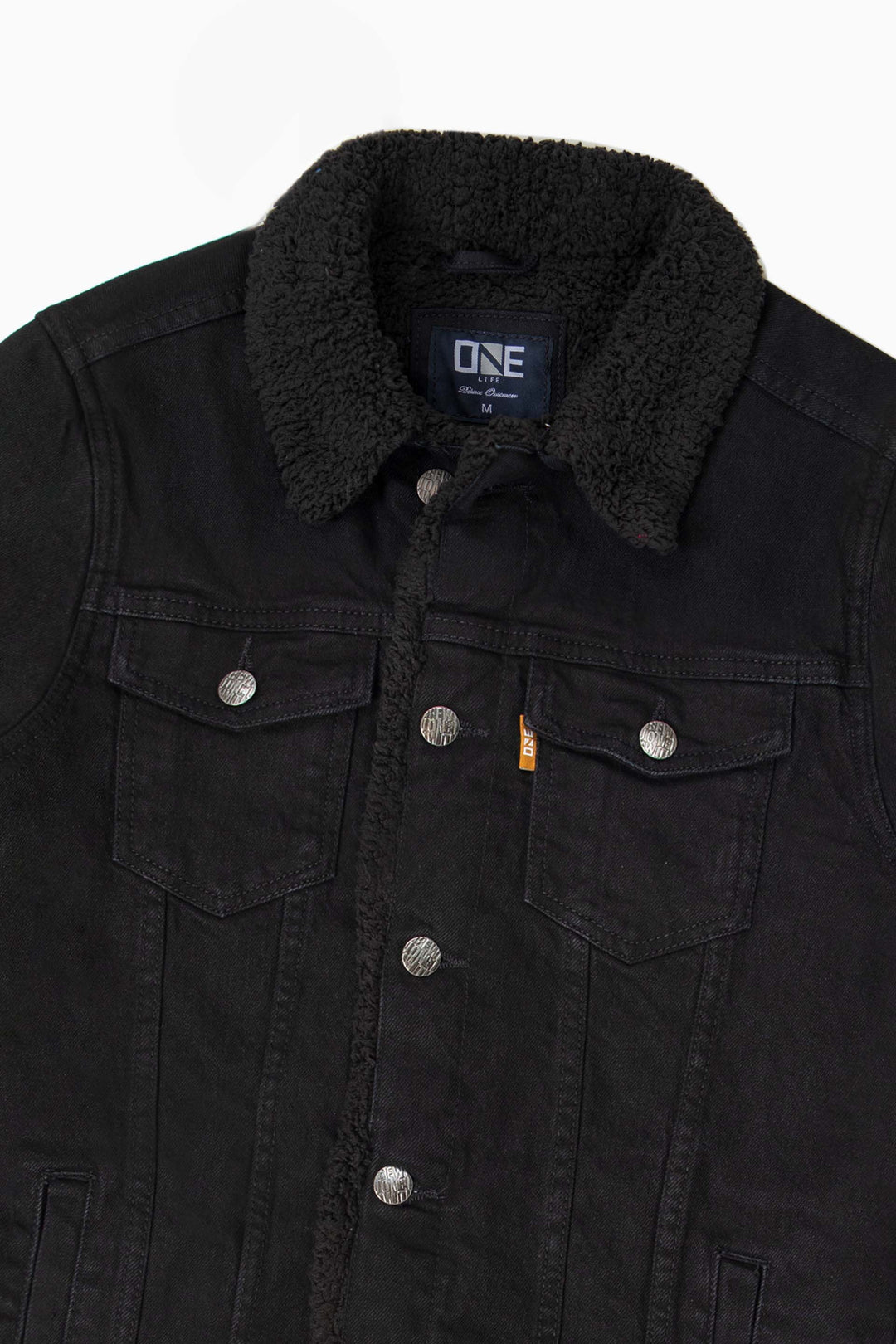 Denim Sherpa Jacket