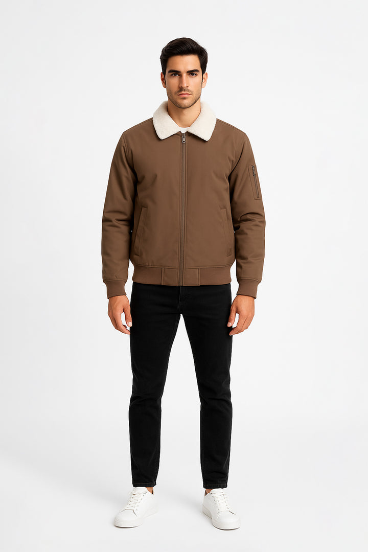 Sherpa Collar Jacket