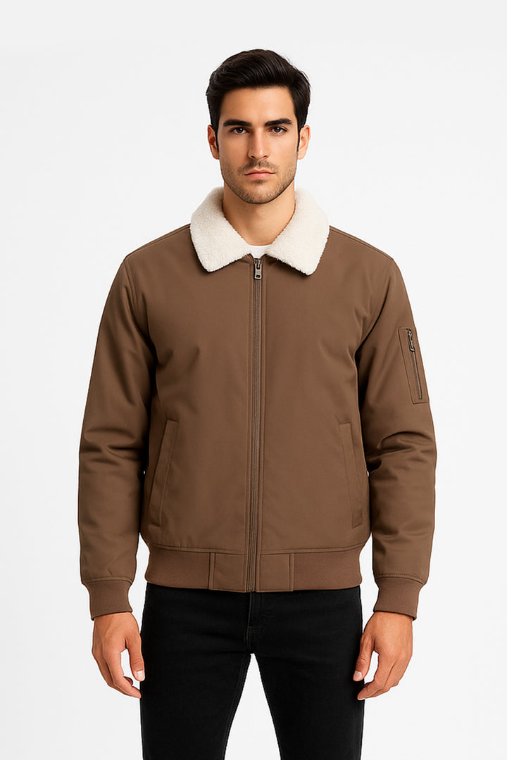Sherpa Collar Jacket