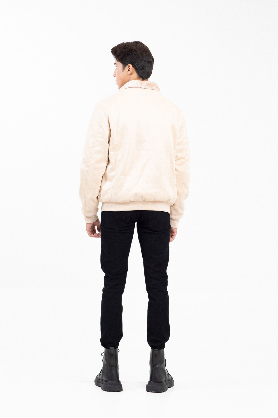 Sherpa Suede Jacket