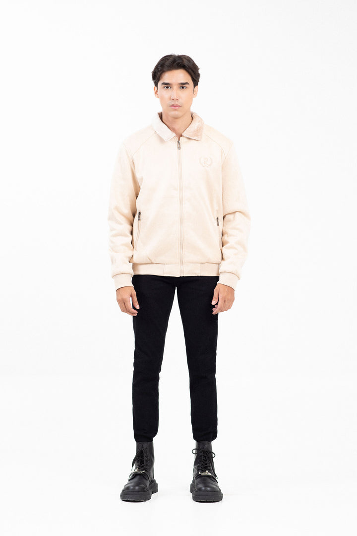 Sherpa Suede Jacket