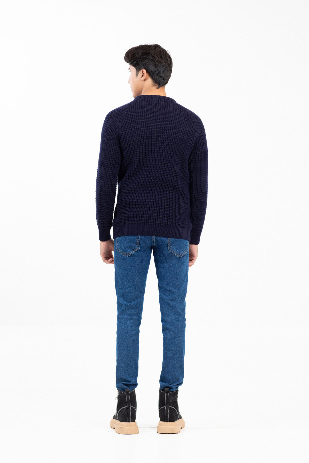 Textured Raglan Sweater