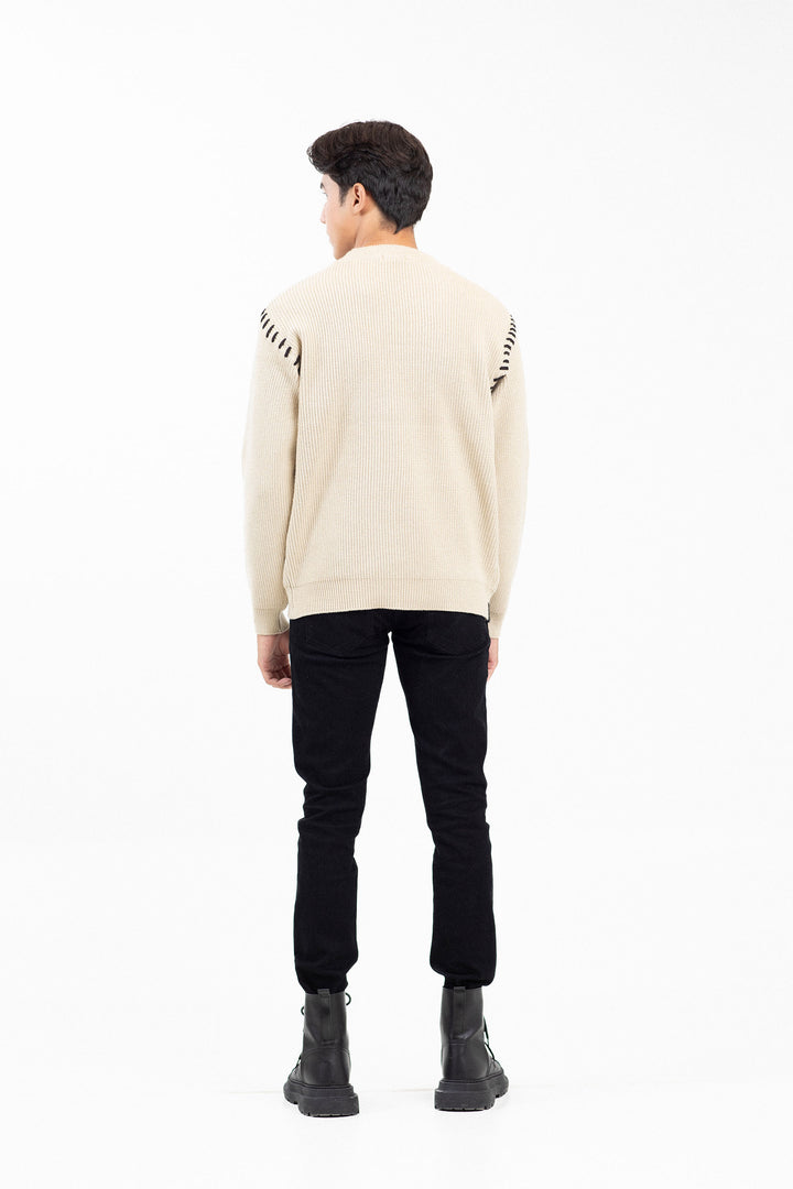 Blanket Stitch Sweater