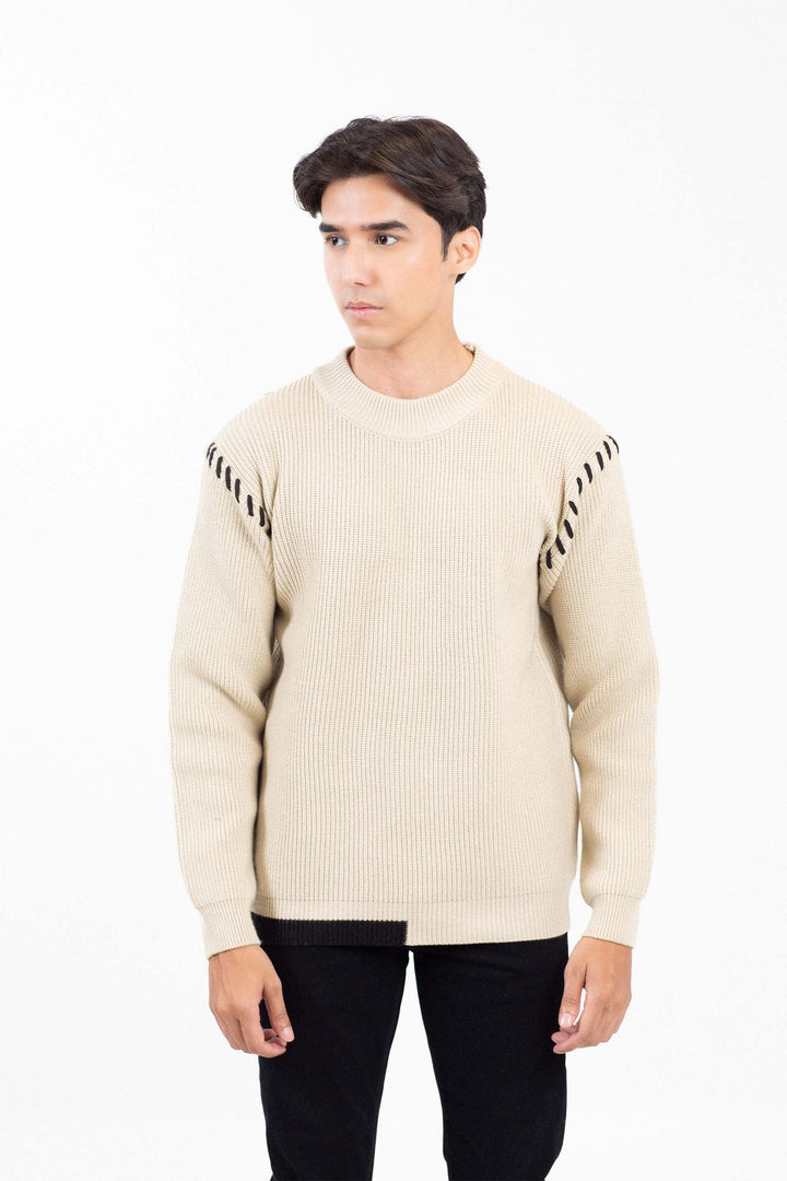 Blanket Stitch Sweater