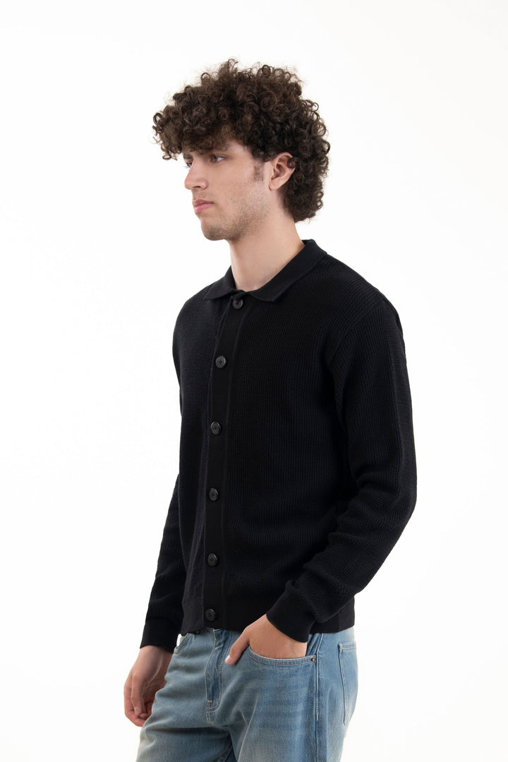Textured Cardigan