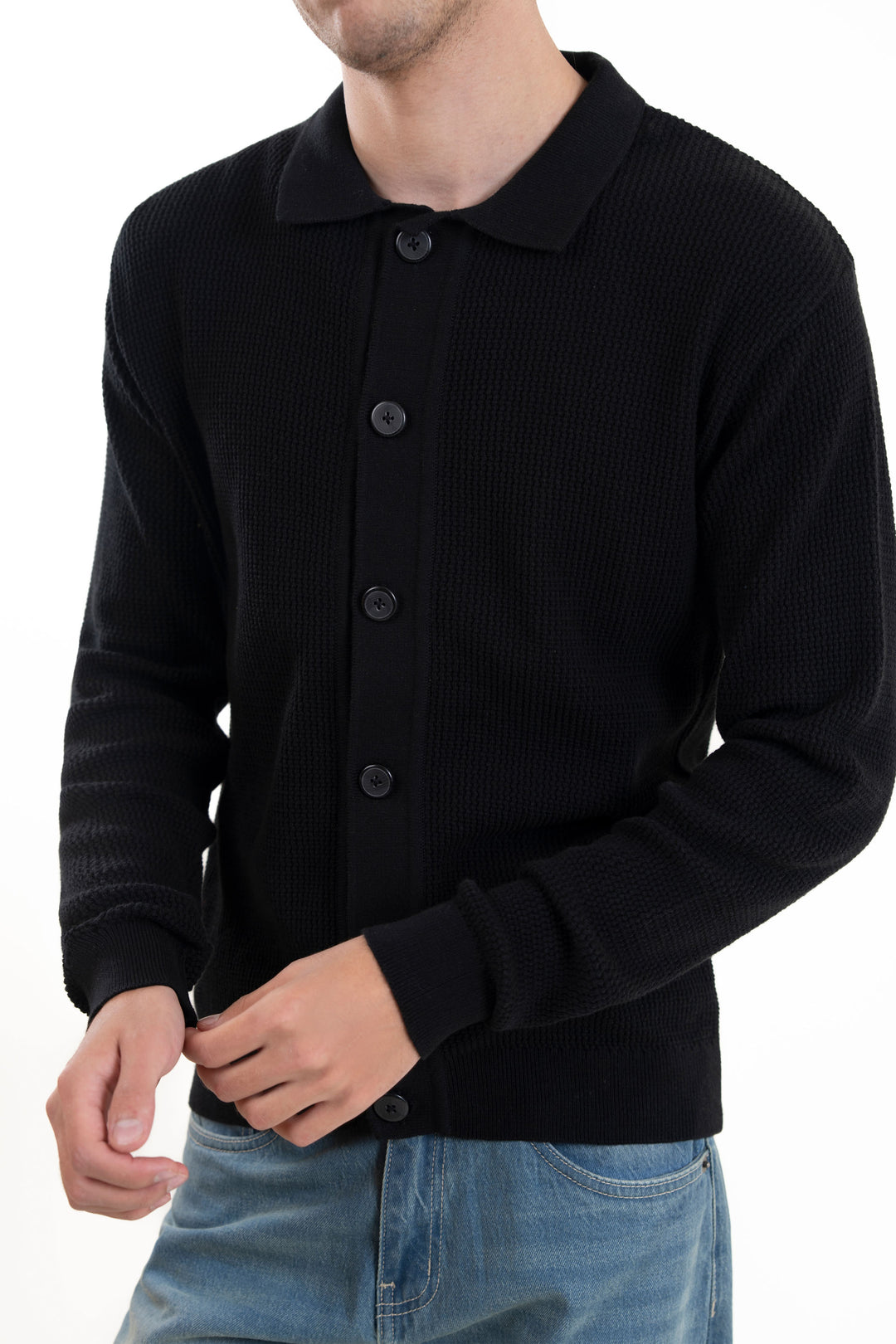 Textured Cardigan