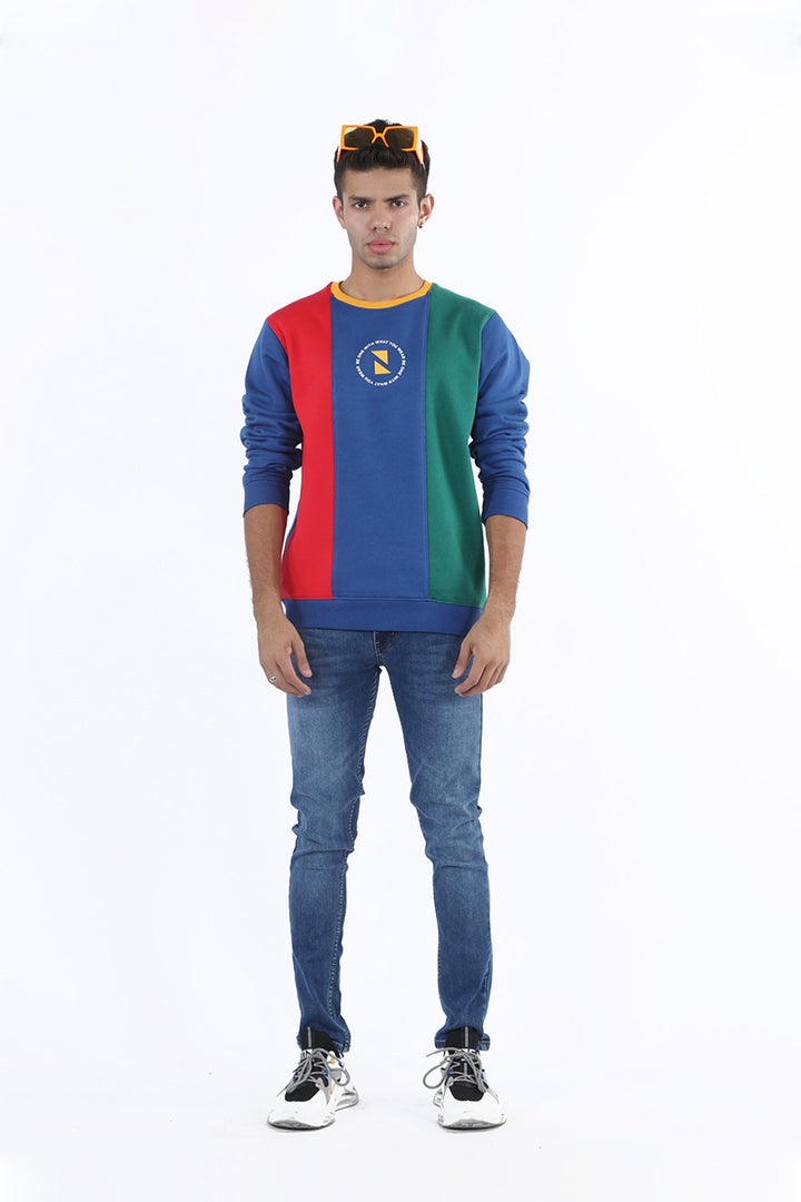 Colour Blocked Sweatshirt Multi