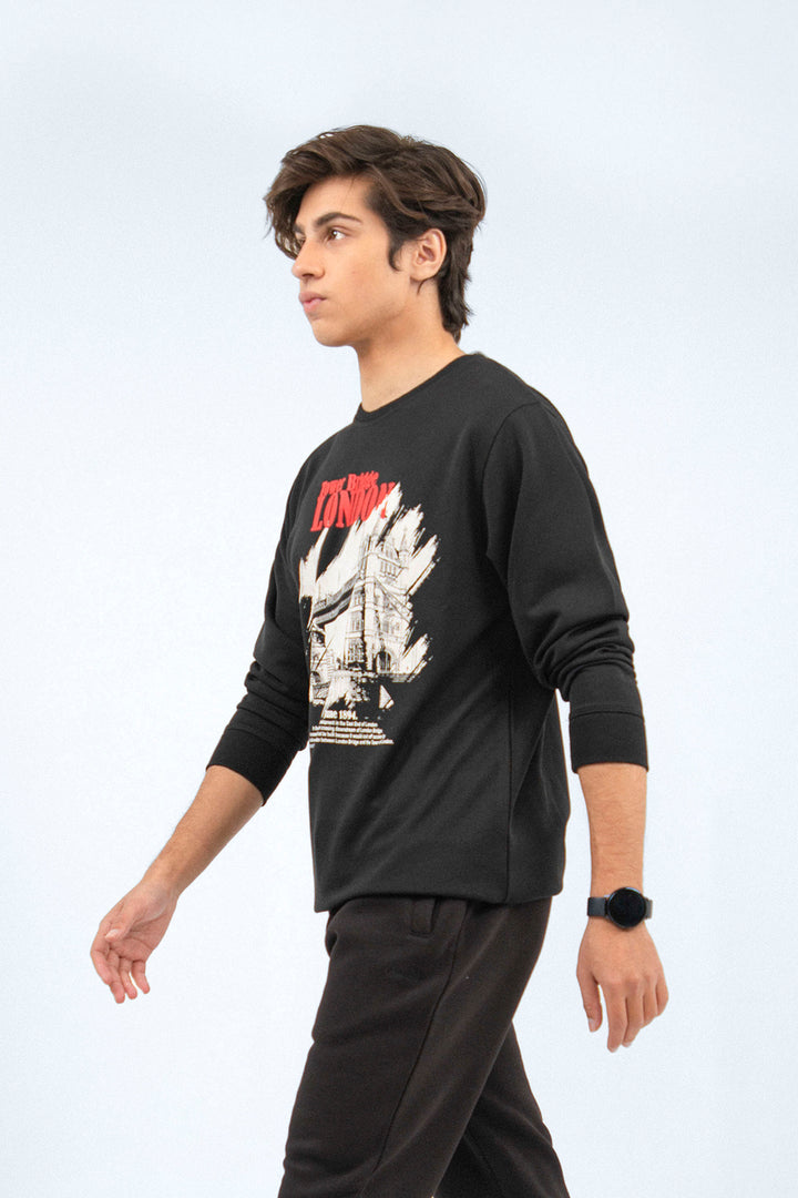 London Sweatshirt Black