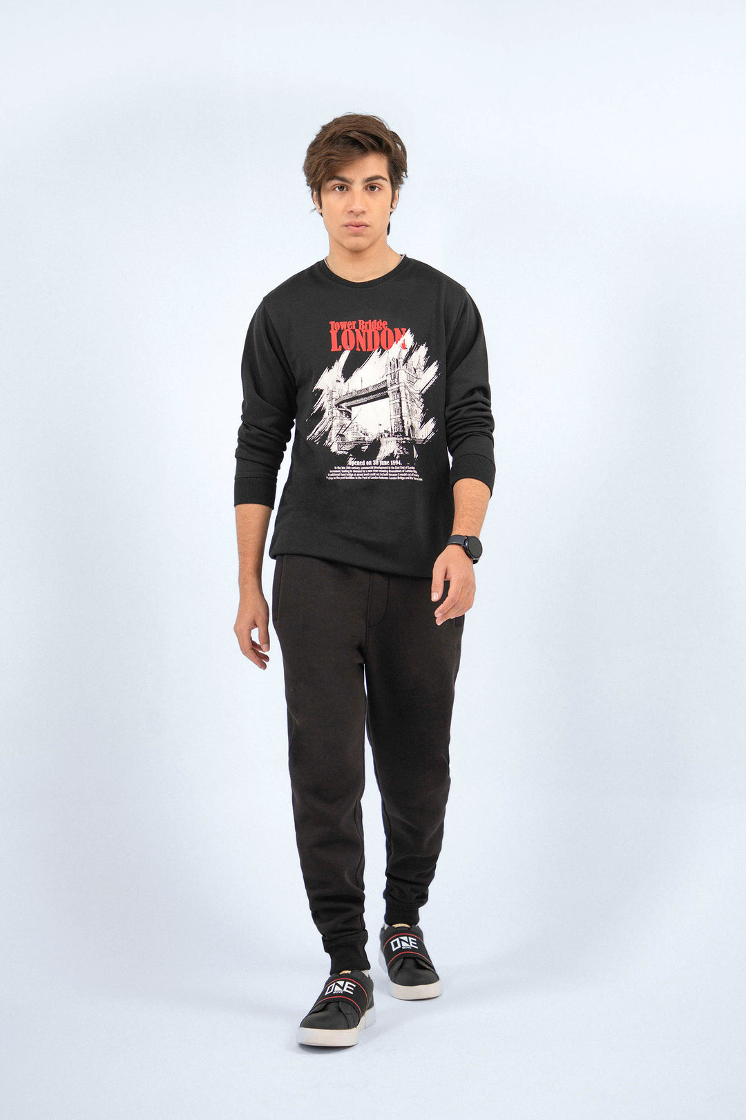 London Sweatshirt Black