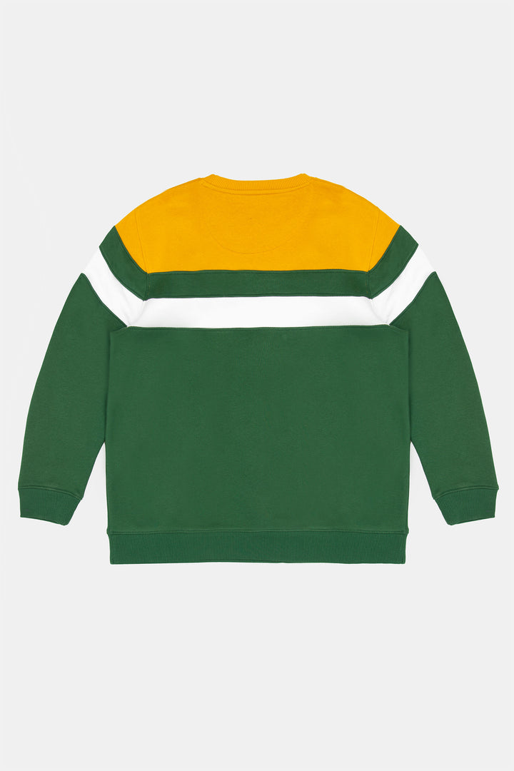 Comfort Contrasting Sweatshirt