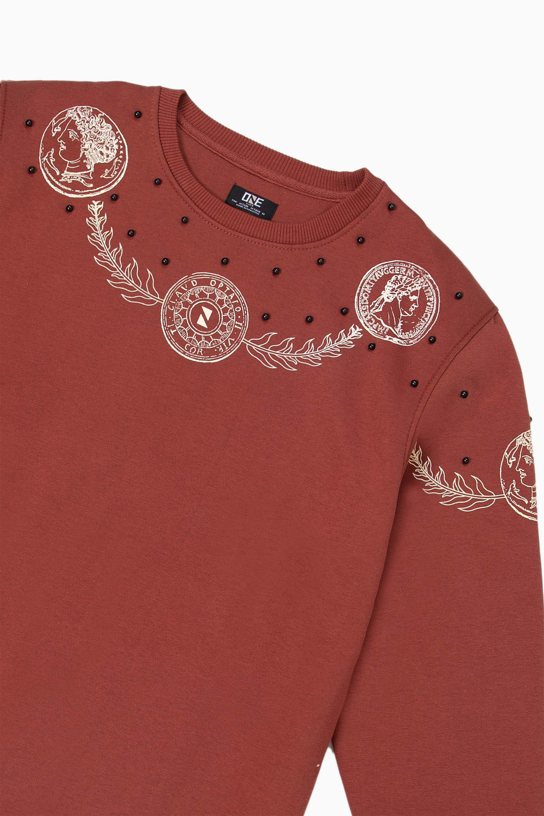 Embellished Graphic Sweatshirt