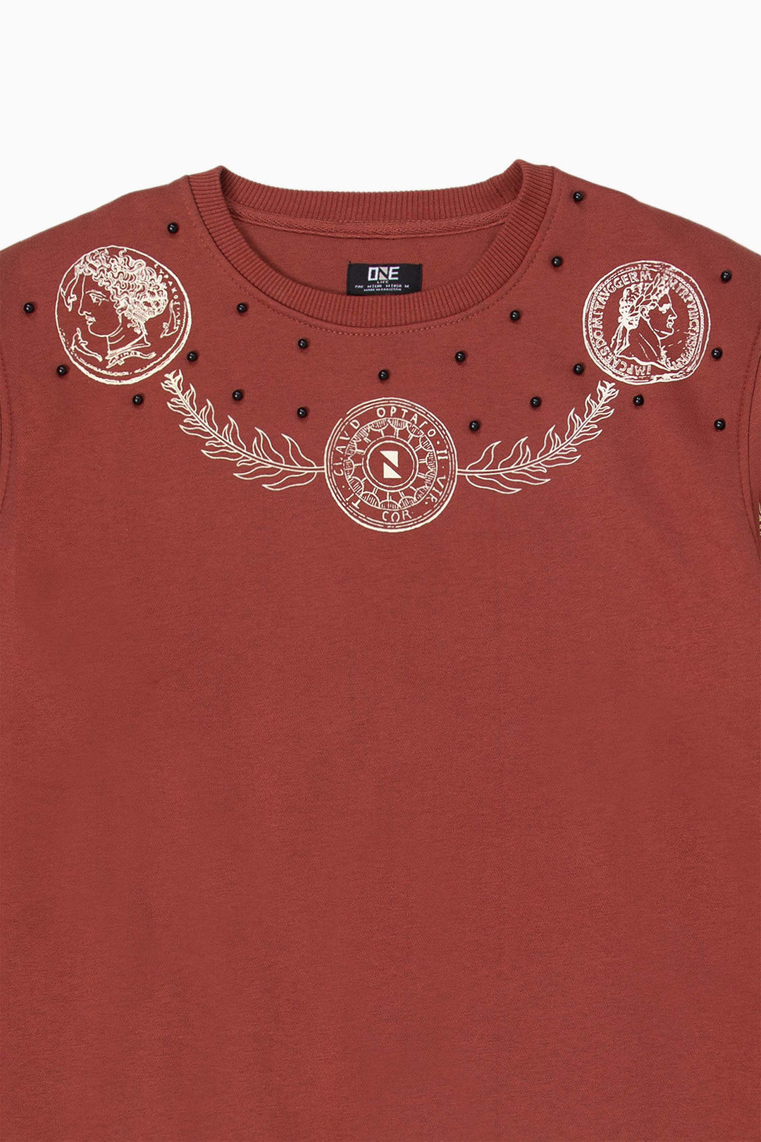 Embellished Graphic Sweatshirt