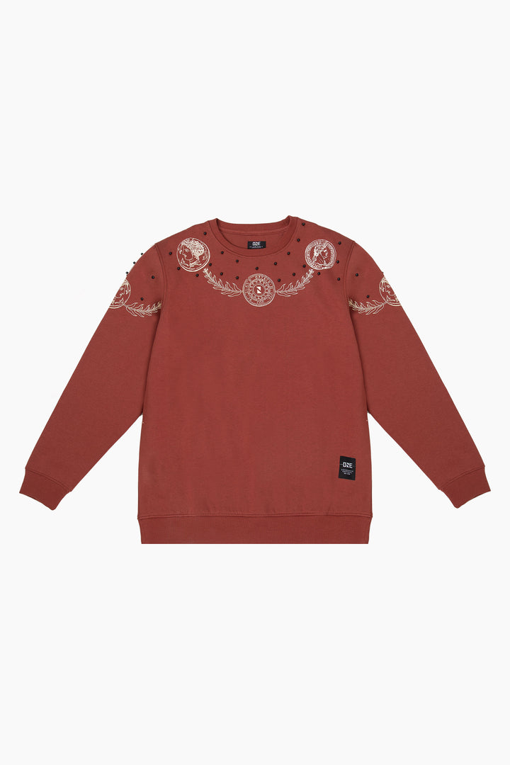 Embellished Graphic Sweatshirt