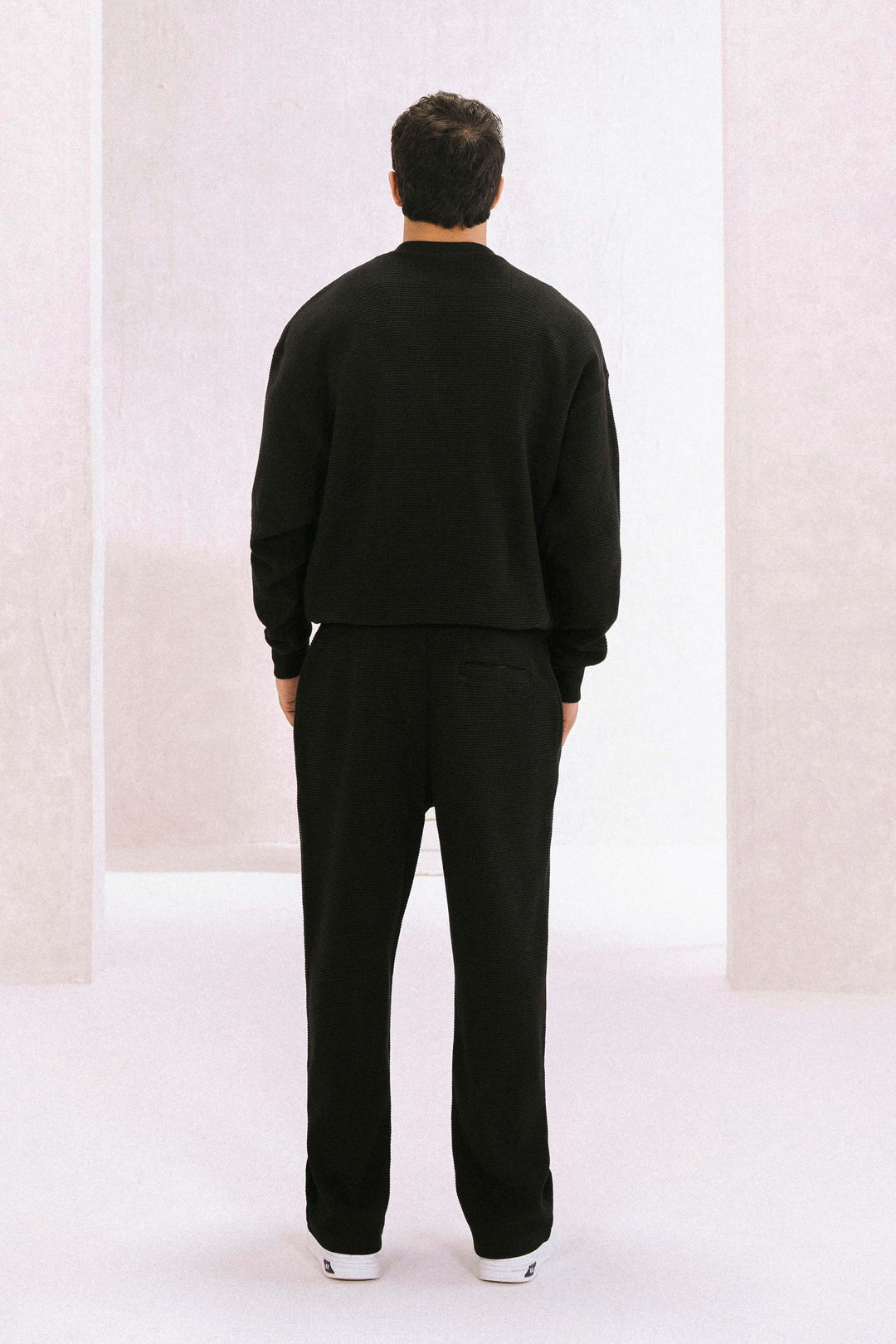 Thermal Waffle Sweatshirt