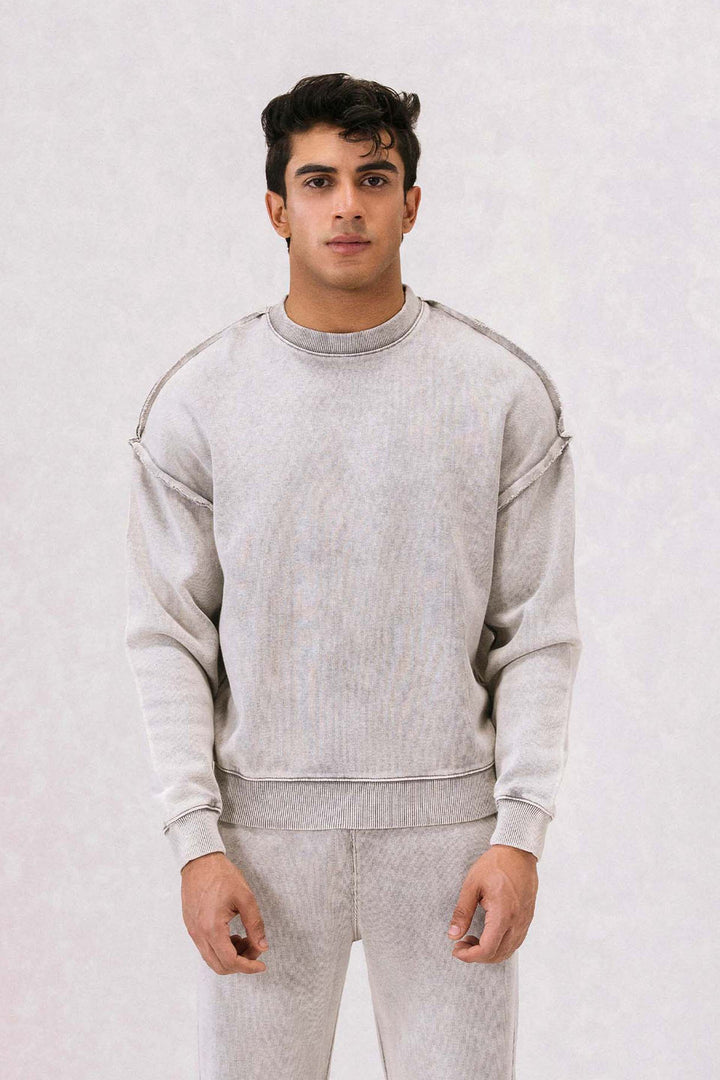 Raw Seam Sweatshirt