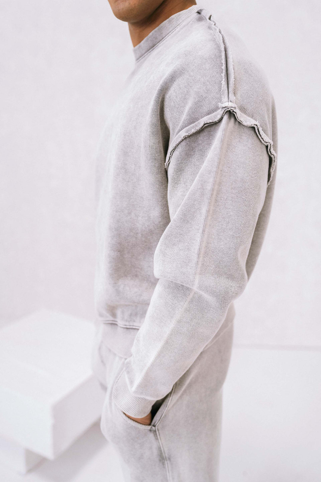 Raw Seam Sweatshirt
