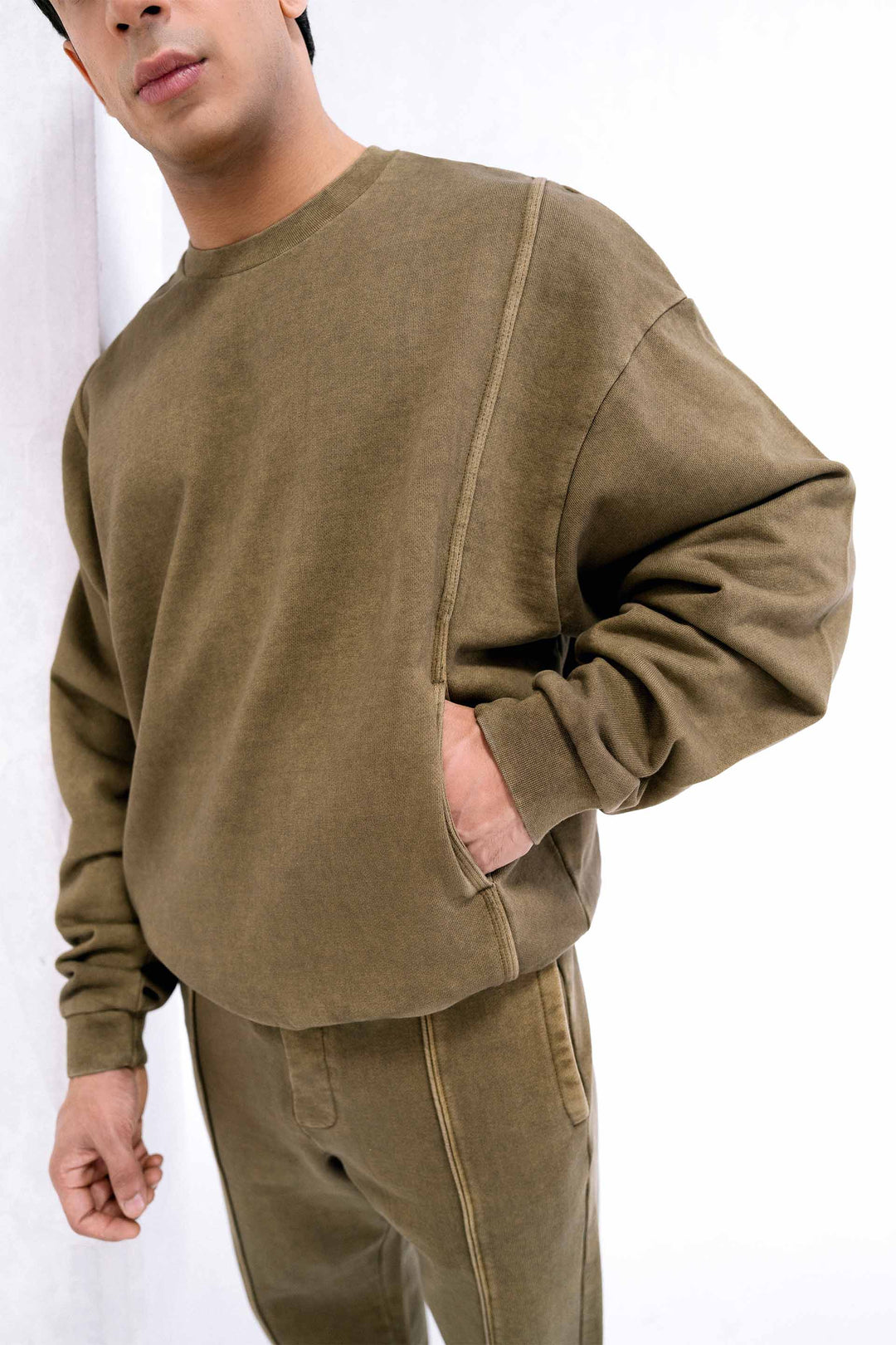 Front Seam Sweatshirt