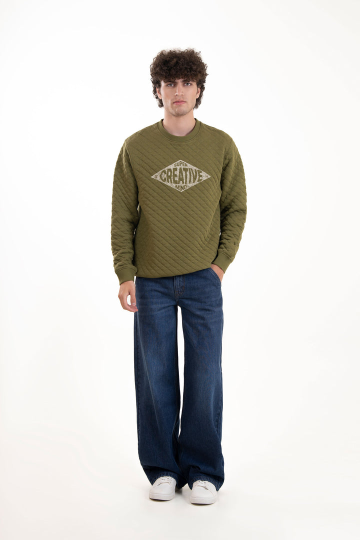 Relax Quilted Sweatshirt