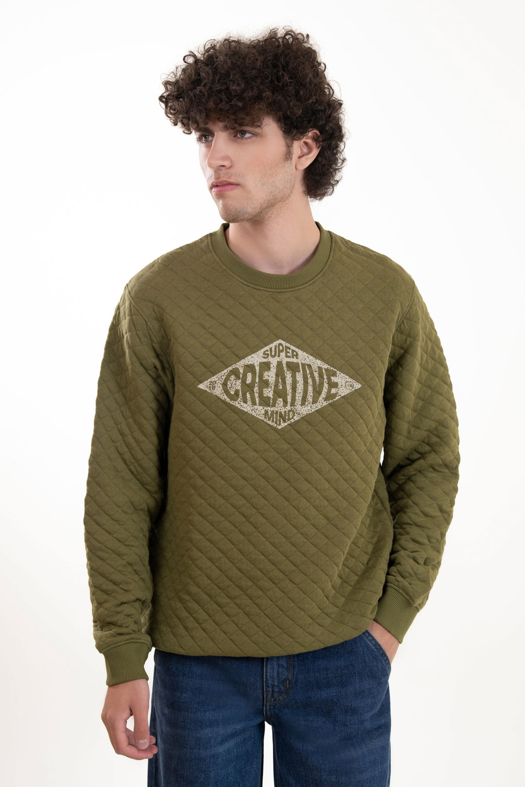 Relax Quilted Sweatshirt