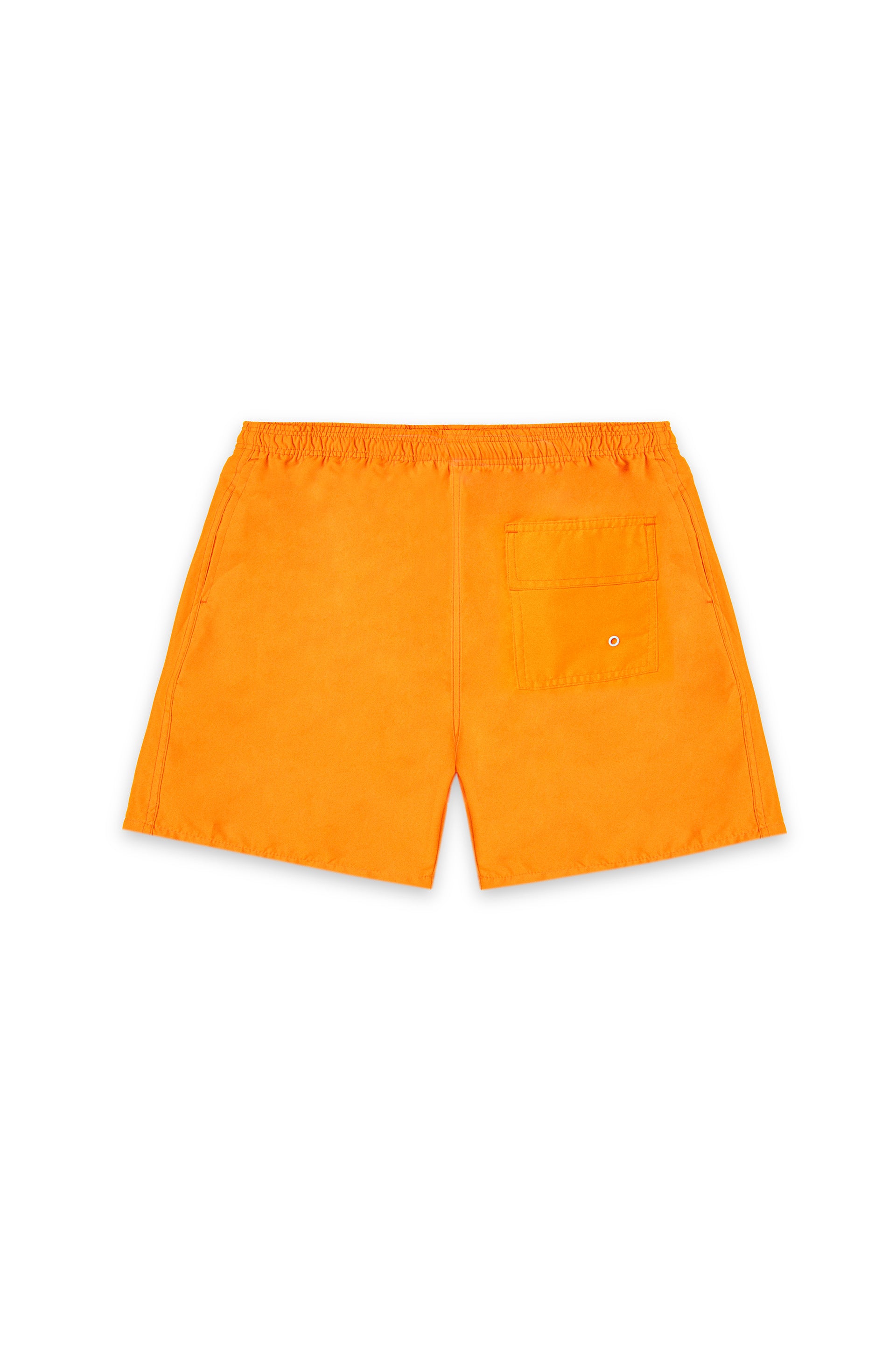 Neon Swim Shorts Orange