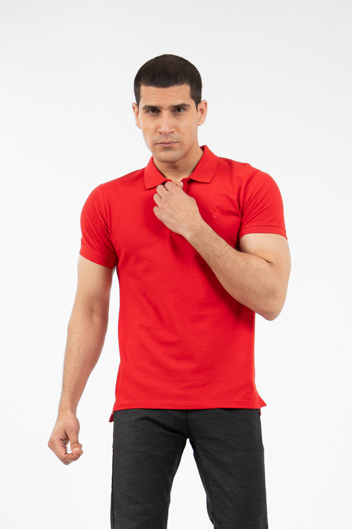 Basic Polo Red