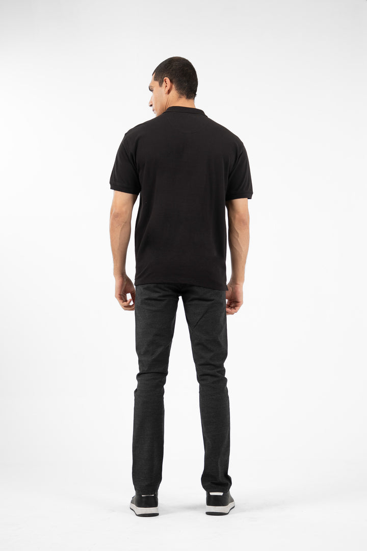 Basic Comfort Polo Black