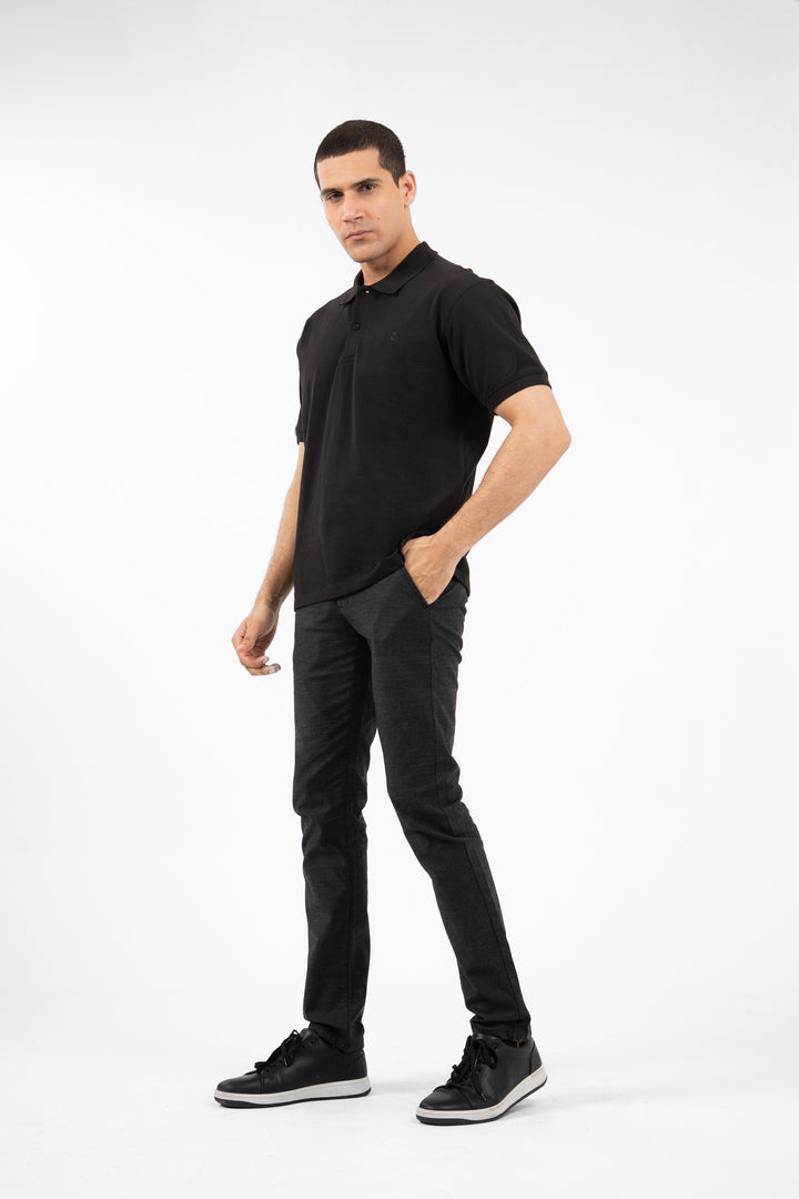 Basic Comfort Polo Black