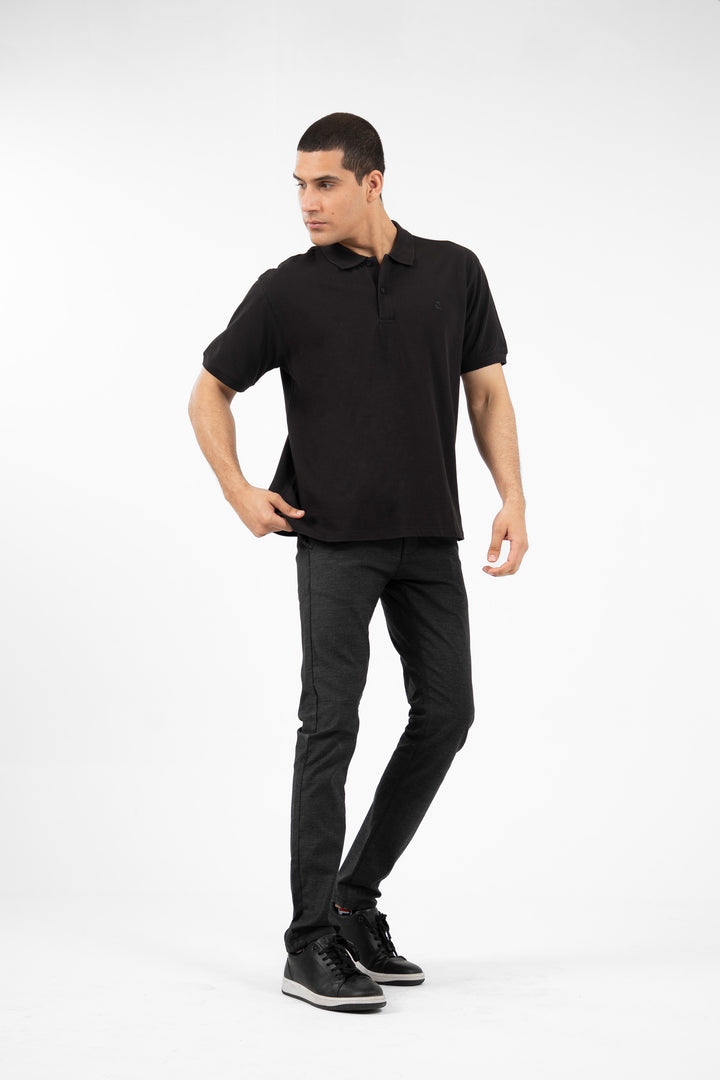 Basic Comfort Polo Black