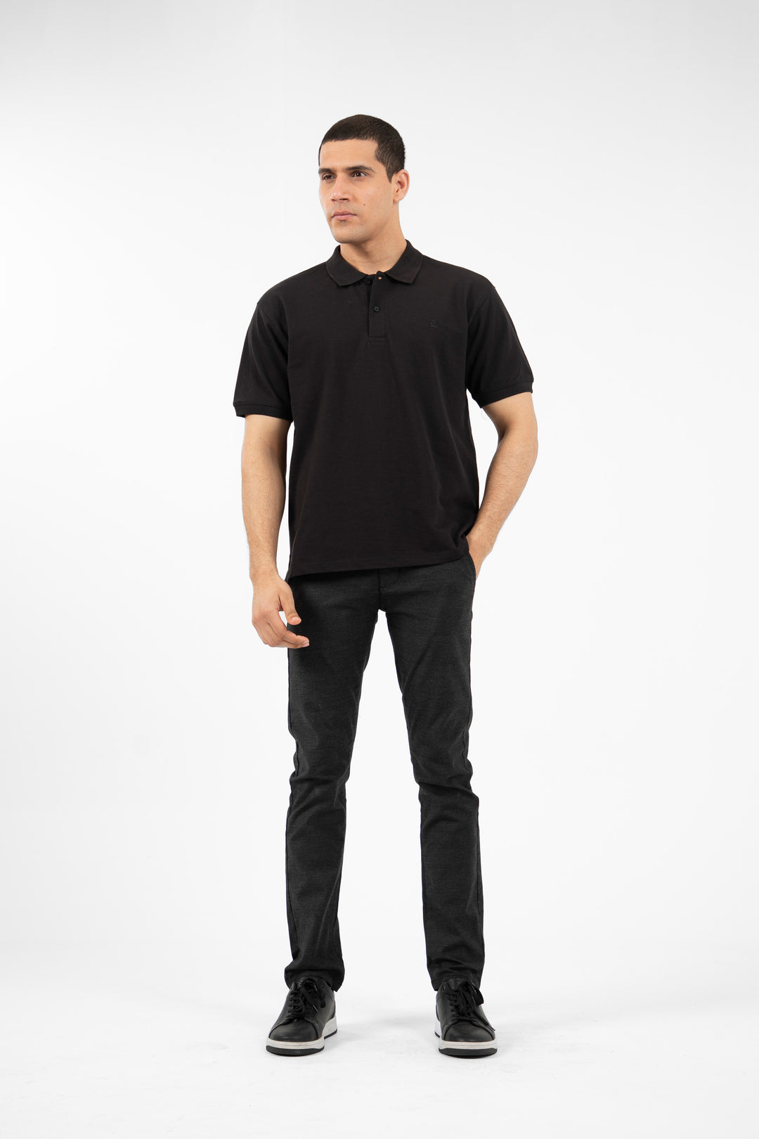 Basic Comfort Polo Black