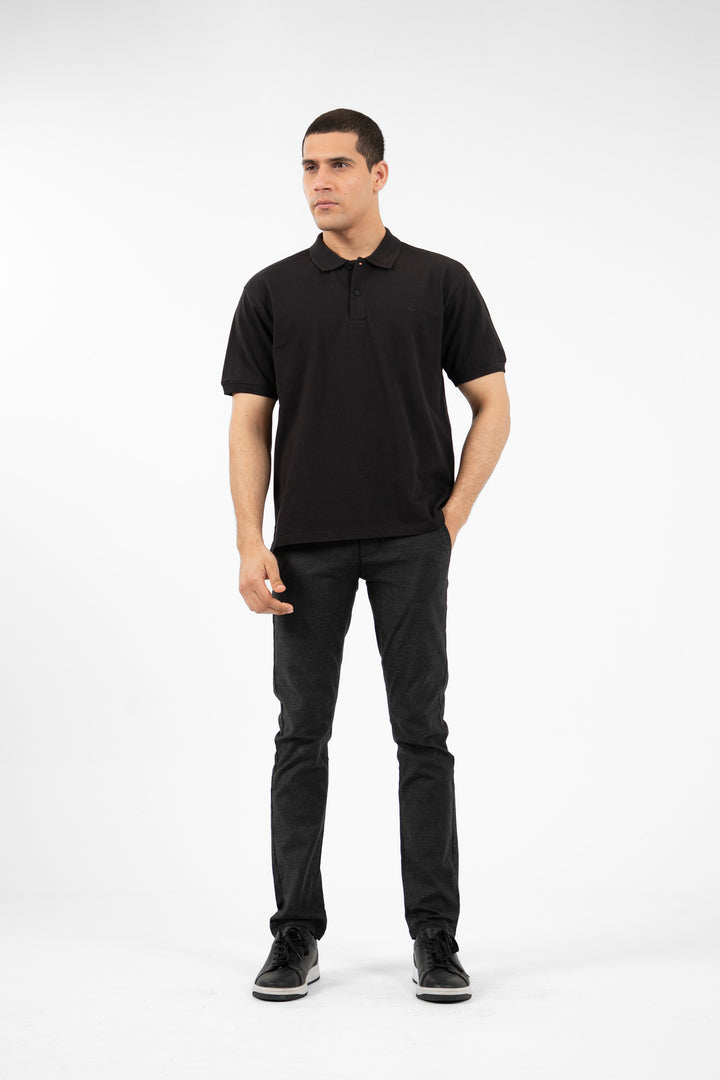 Basic Comfort Polo Black