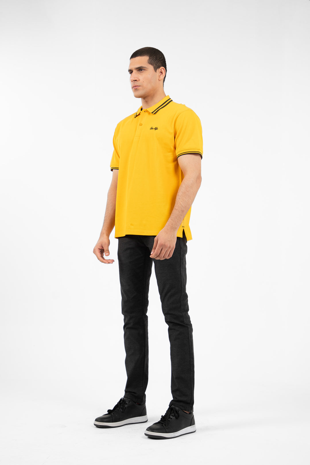 Tipping Comfort Polo Mustard